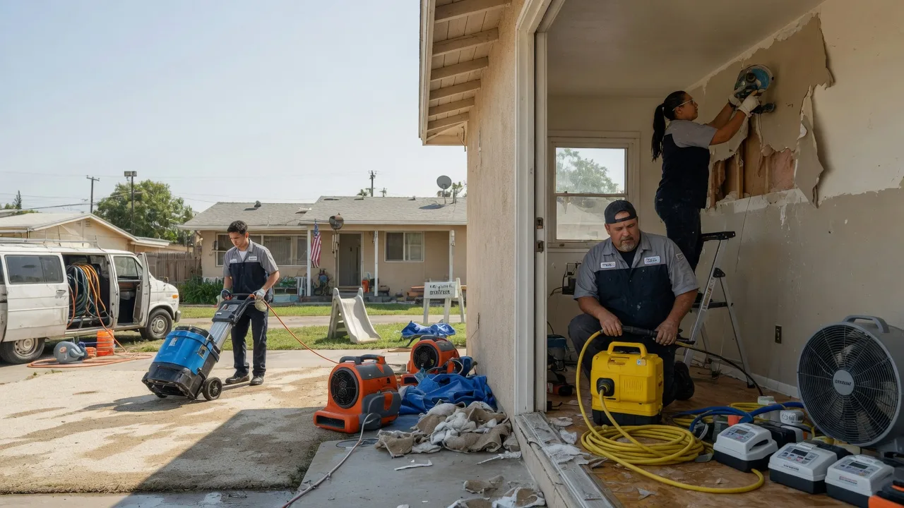 Water Damage Restoration in Gustine, CA near me
